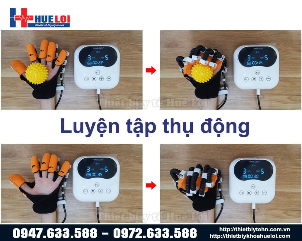 găng tay robot tập phục hồi chức năng