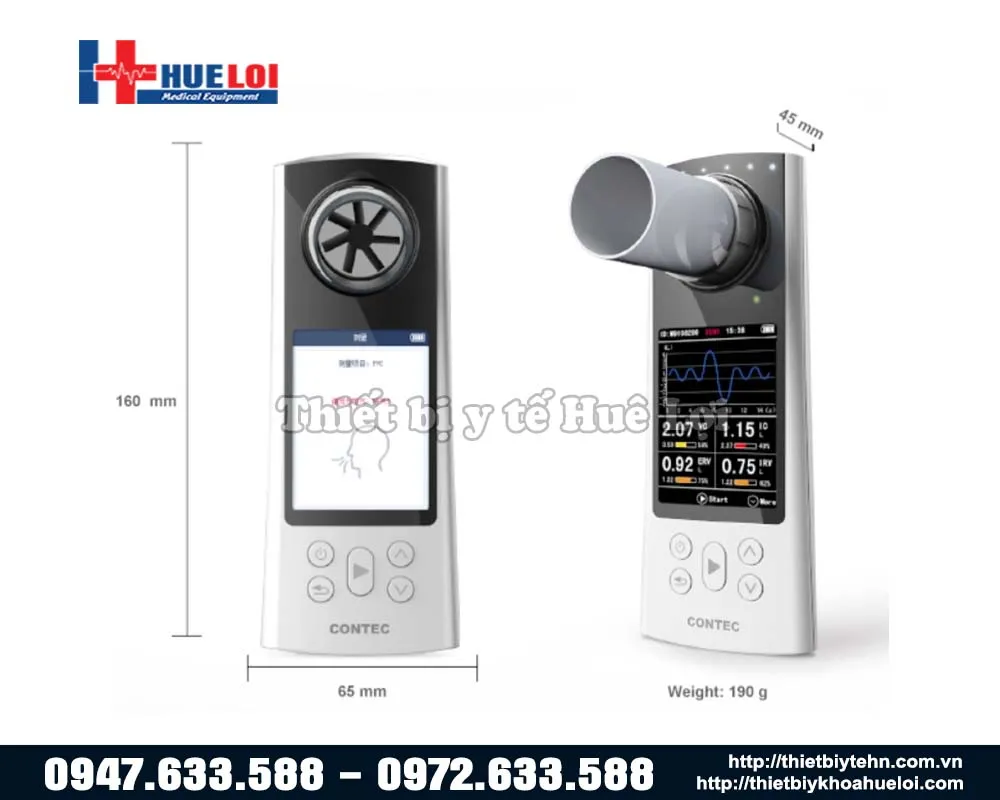 Máy đo chức năng hô hấp cầm tay