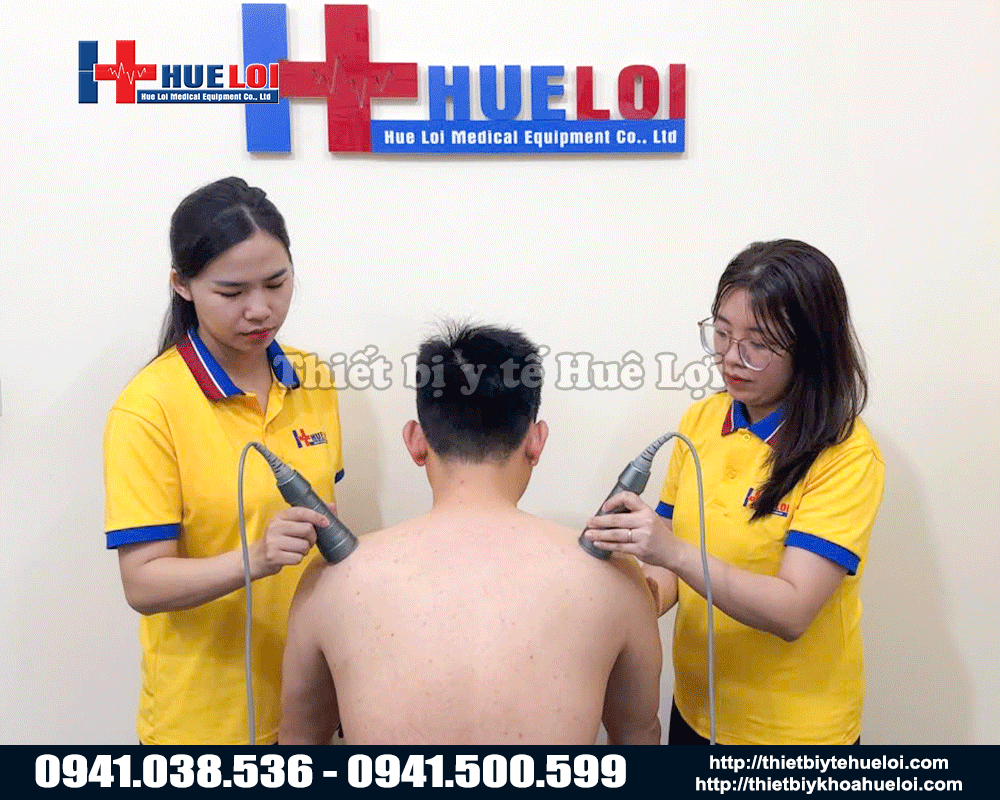 Siêu âm trị liệu 2 đầu dò