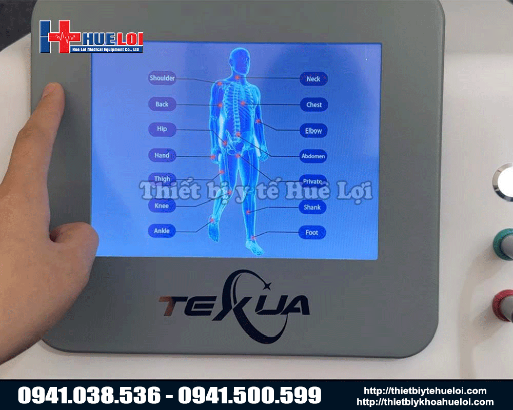 Màn hình của máy texua