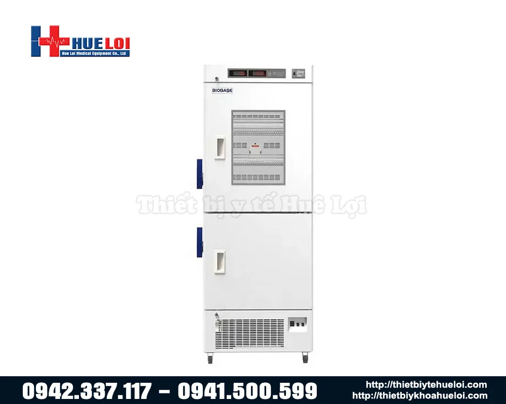 Tủ đông âm sâu 2 ngăn nhiệt độ khác nhau