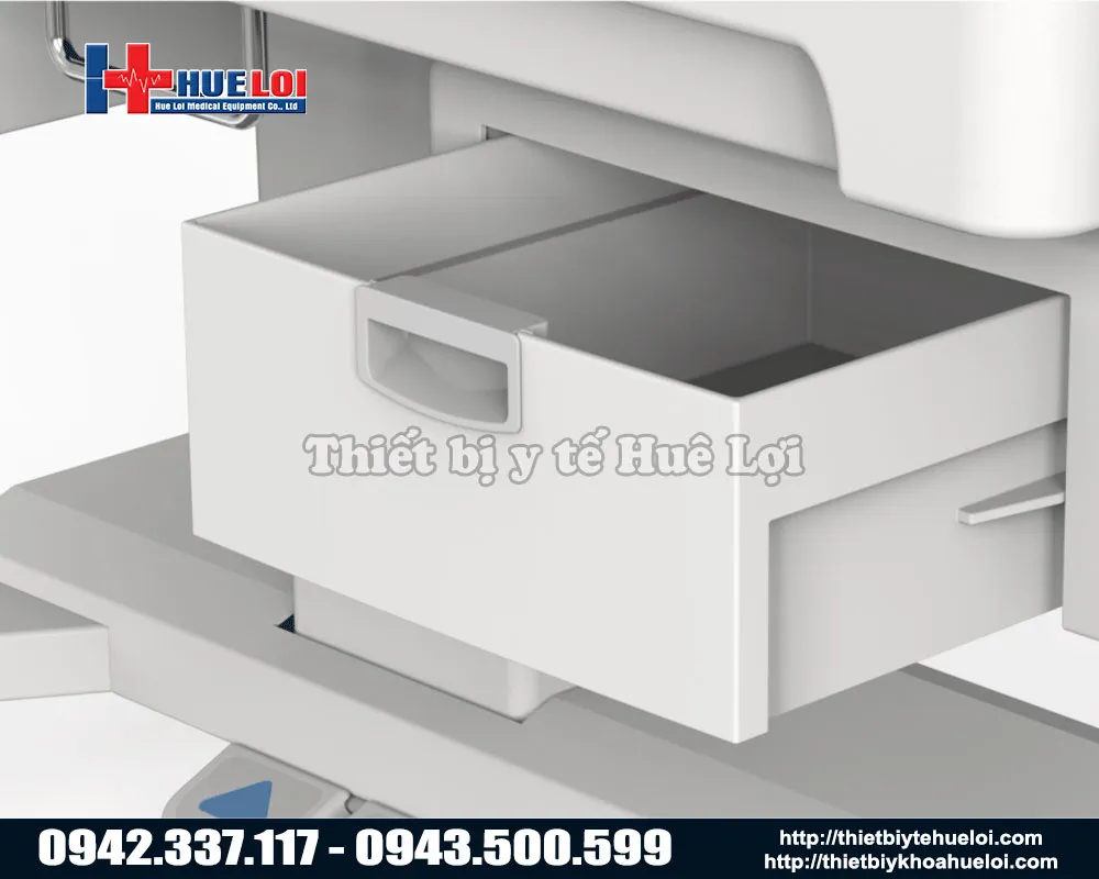 Ngăn kéo của lồng ấp trẻ sơ sinh