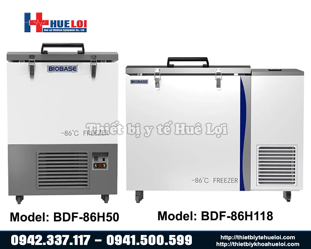 Tủ bảo quản âm sâu nằm ngang -86 độ c