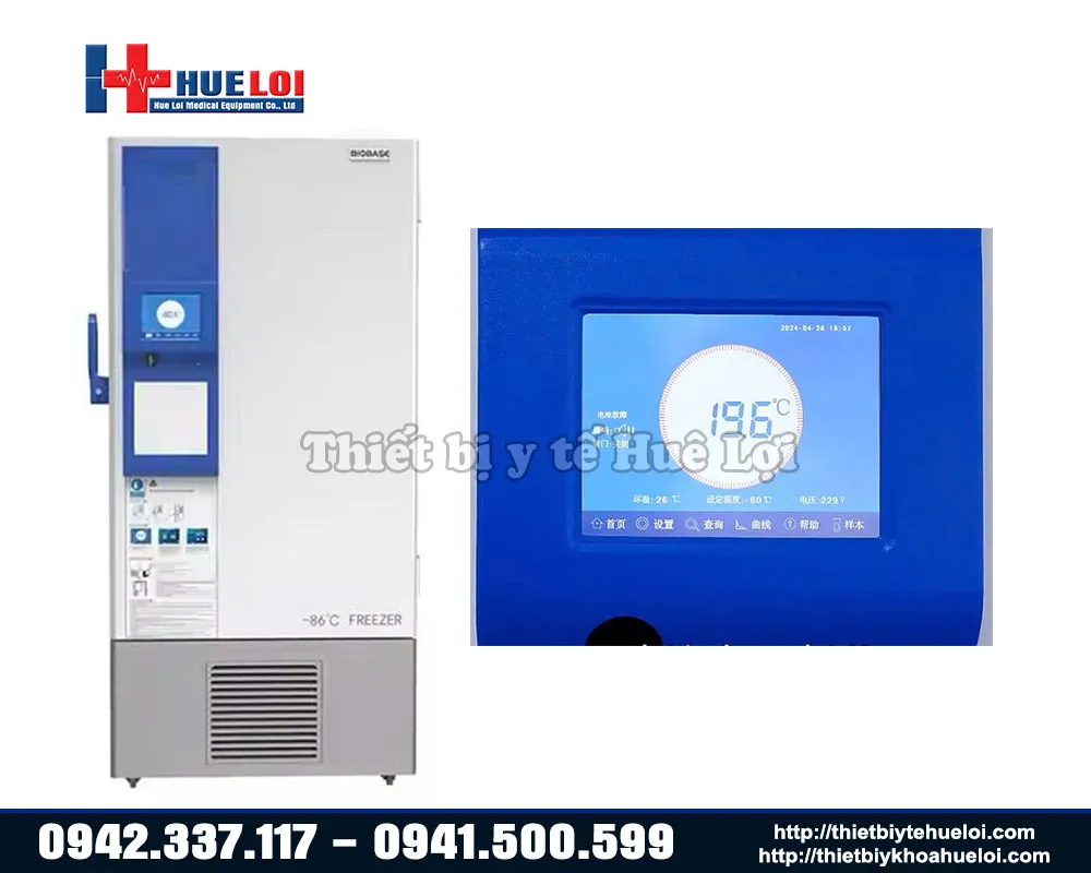 Tủ cấp đông âm sâu dạng đứng Biobase