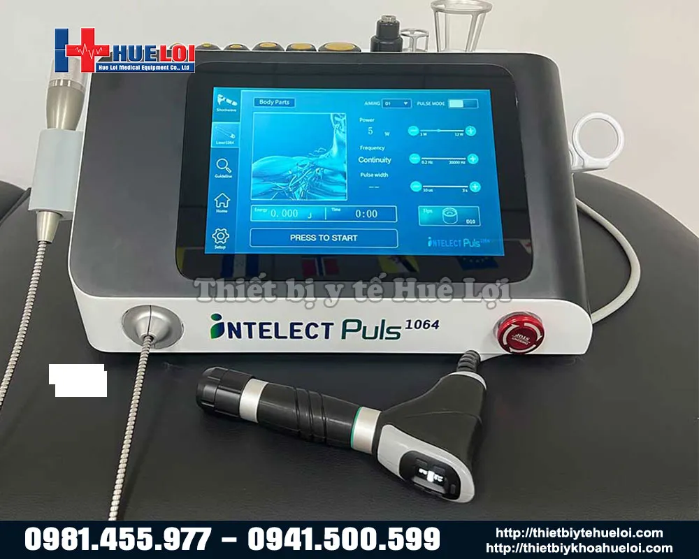 Máy xung kích kết hợp laser ip1064