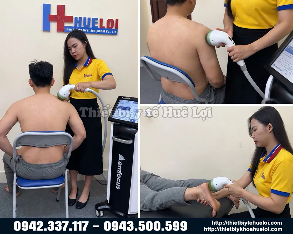 Trải nghiệm máy xung kích hội tụ EMFOCUS