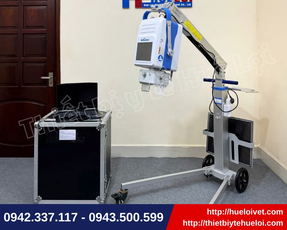 Hệ thống X quang kỹ thuật số cho động vật hiện đại