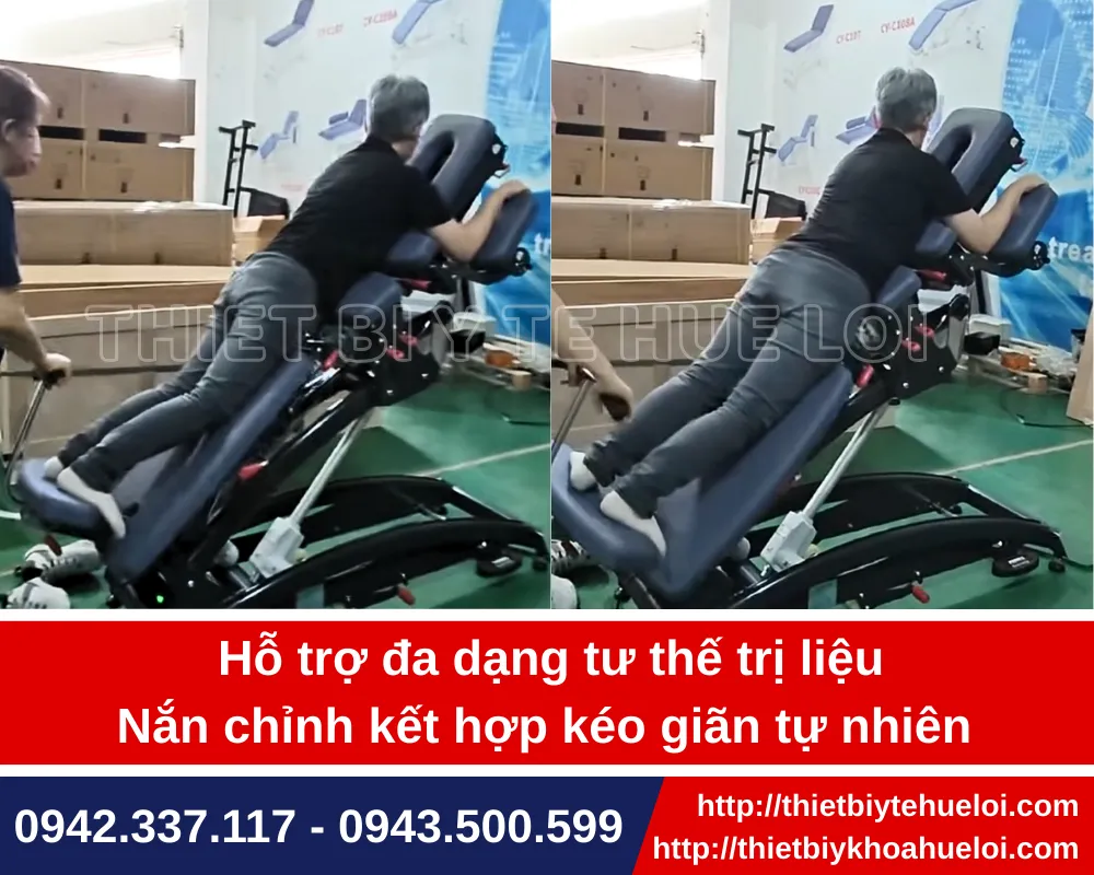Giường trị liệu cột sống chất lượng cao