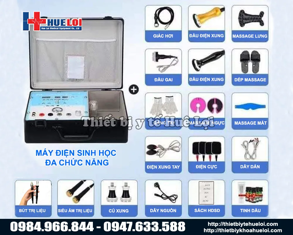 Phụ kiện của máy điện sinh học thế hệ 11