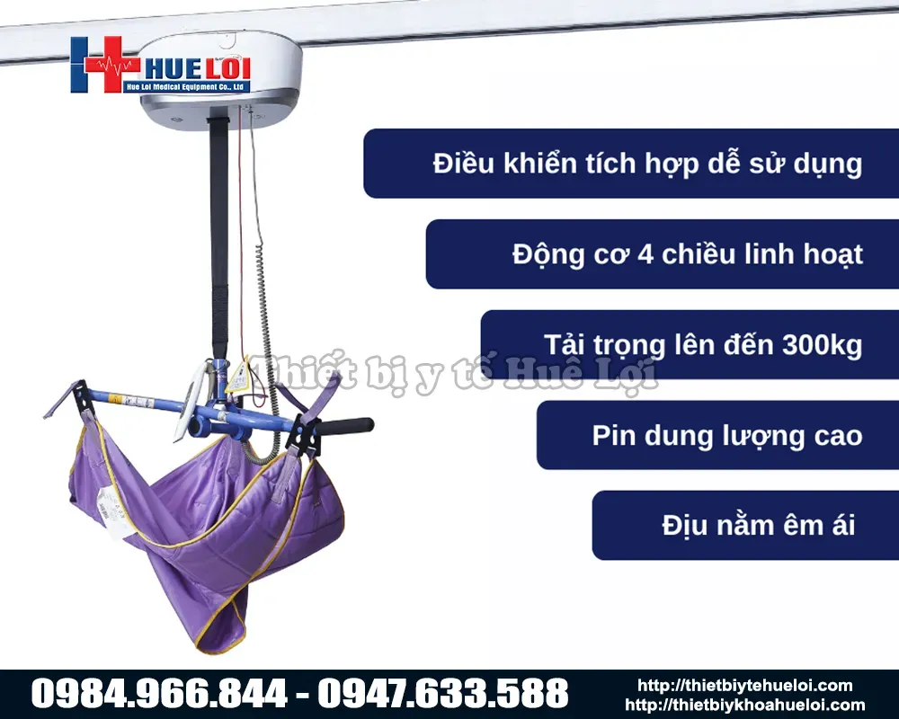 Hệ thống di chuyển người bệnh cao cấp