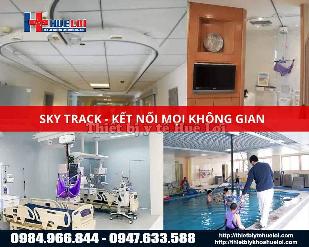 Máy di chuyển bệnh nhân treo trần