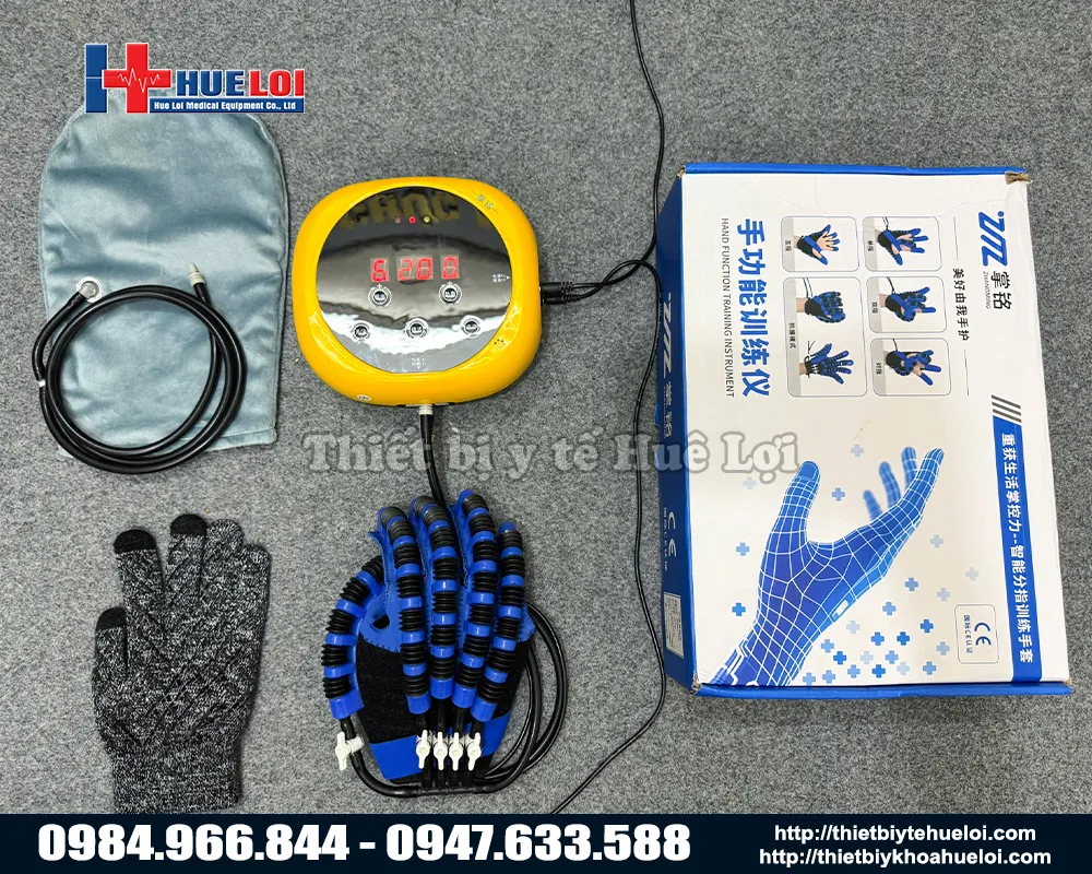 Thân máy và phụ kiện của máy tập tay giá rẻ