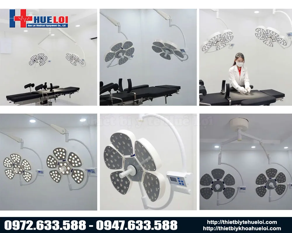 Đèn mổ treo trần cao cấp