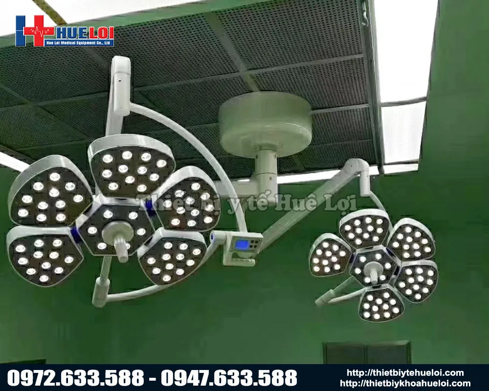 Đèn phẫu thuật treo trần cao cấp