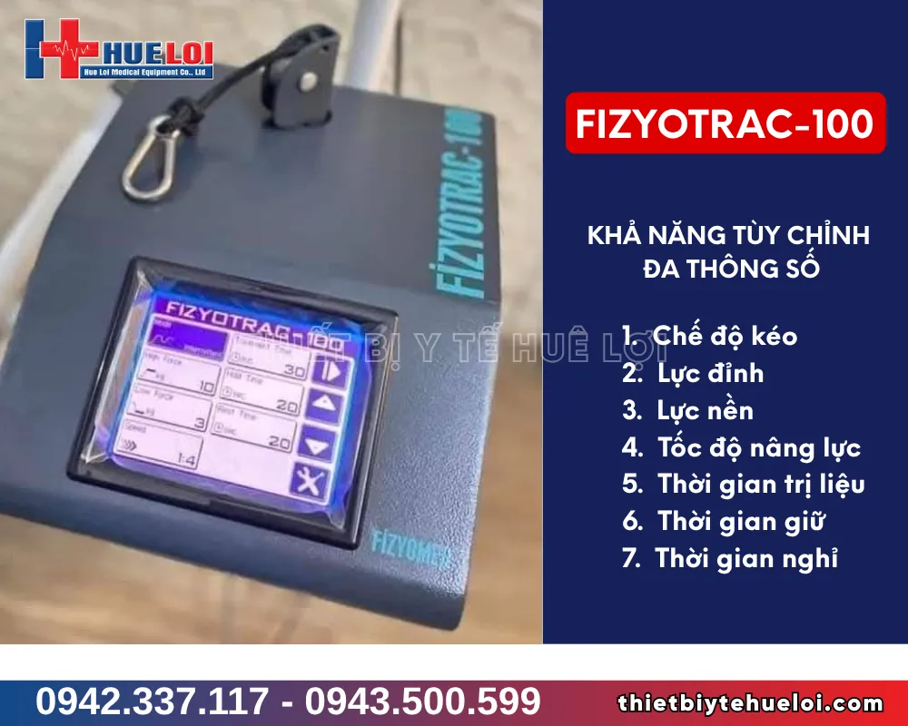Thiết bị kéo giãn cột sống cổ và lưng