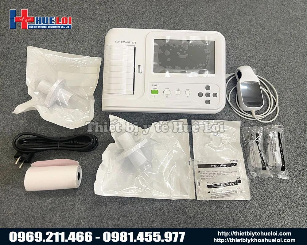 Tổng quan máy đo chức năng hô hấp