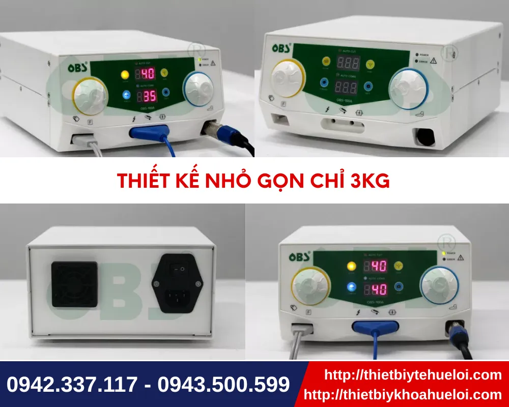 Dao mổ điện cao tần đơn cực cho thú y