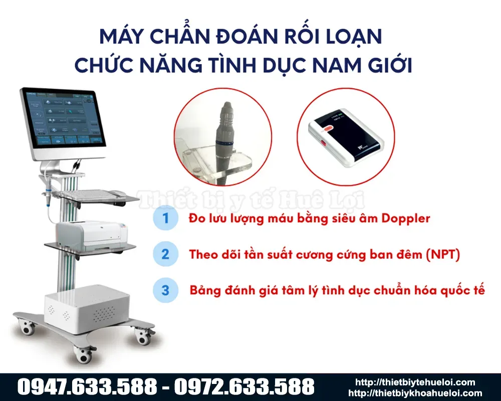 Thiết bị chẩn đoán rối loạn chức năng tình dục nam giới