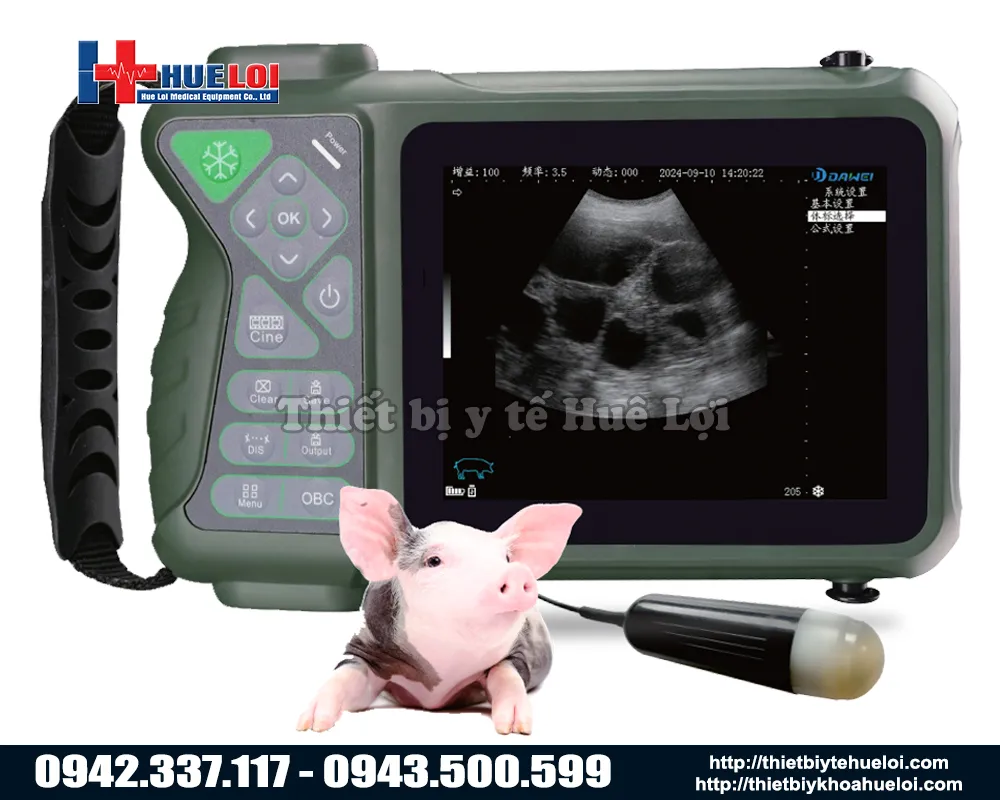 Máy siêu âm thai cho heo giá rẻ