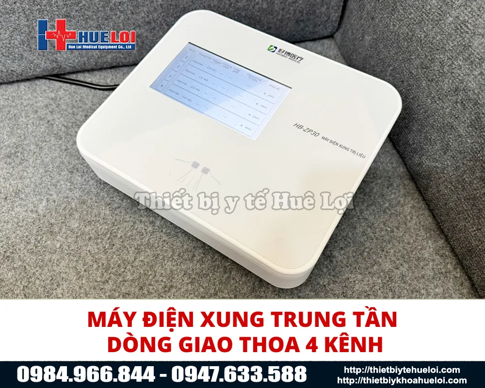 Máy điện xung giao thoa 4 kênh giá tốt