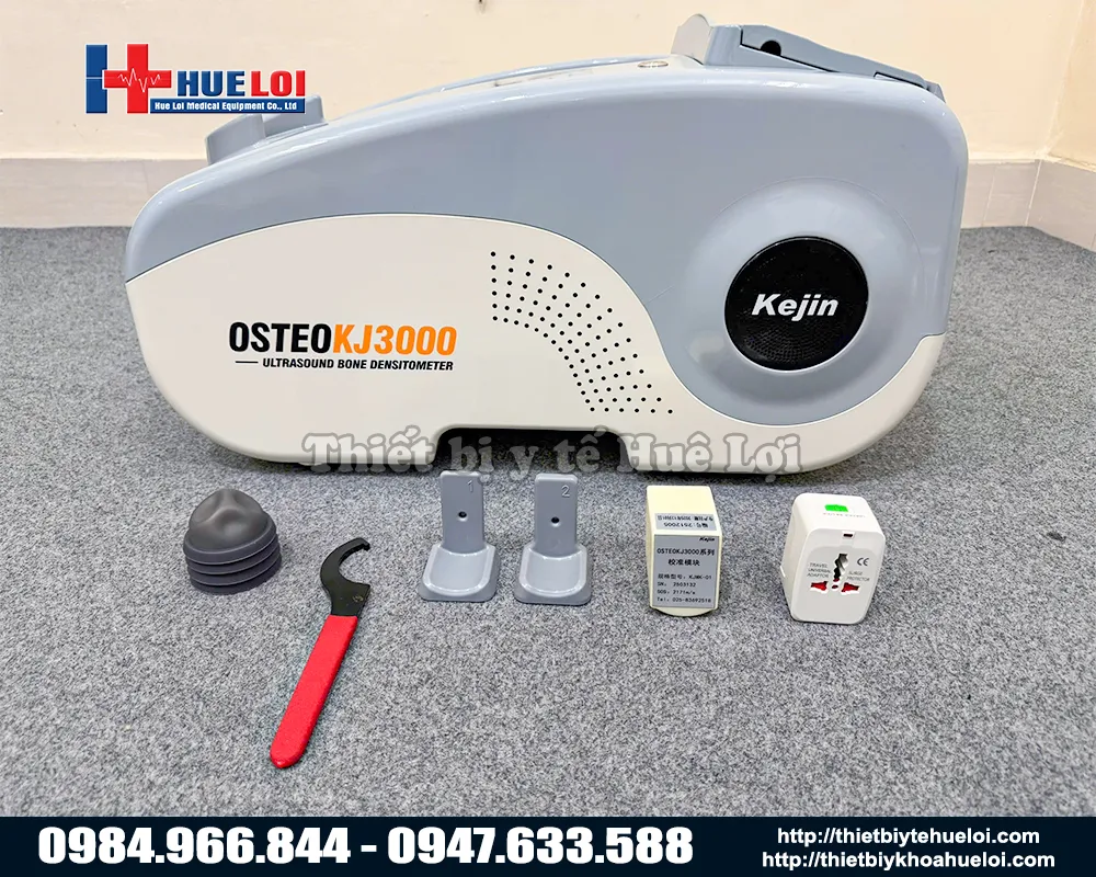 Máy đo độ loãng xương gót chân bằng sóng siêu âm