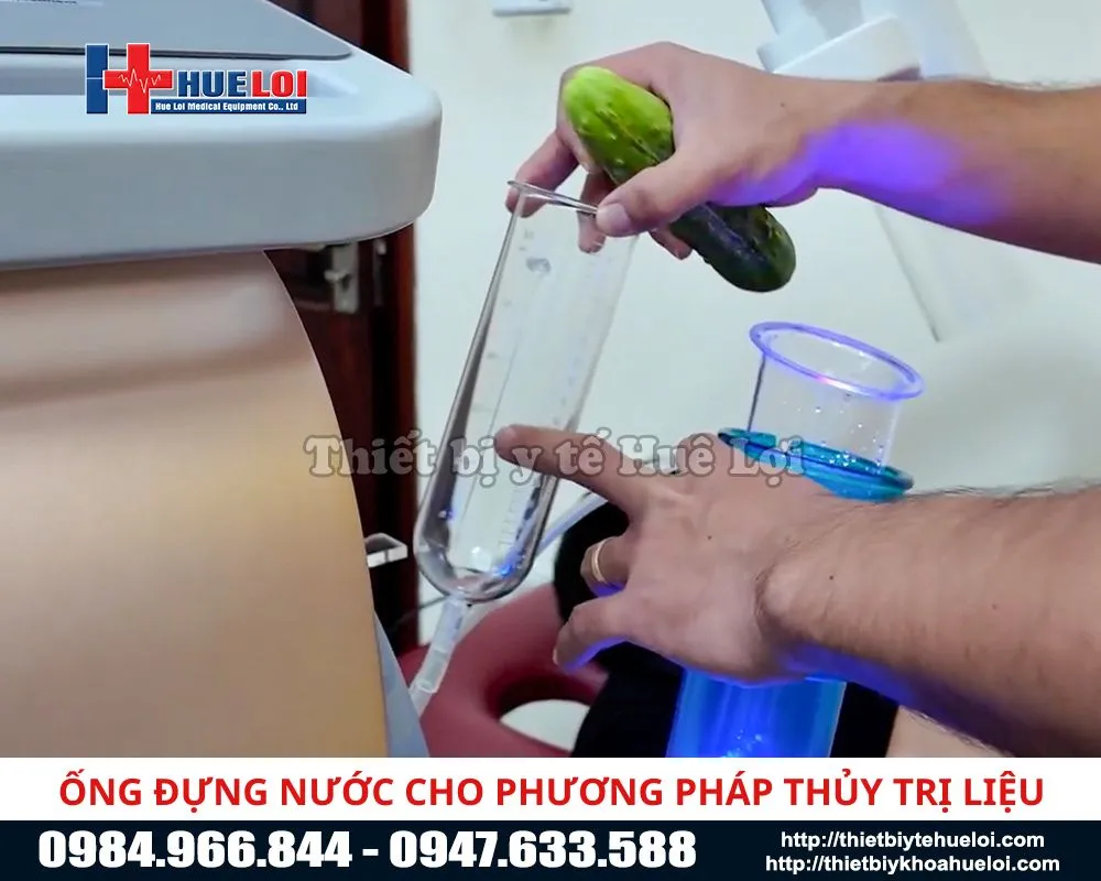 Ống đựng nước của phương pháp thủy trị liệu