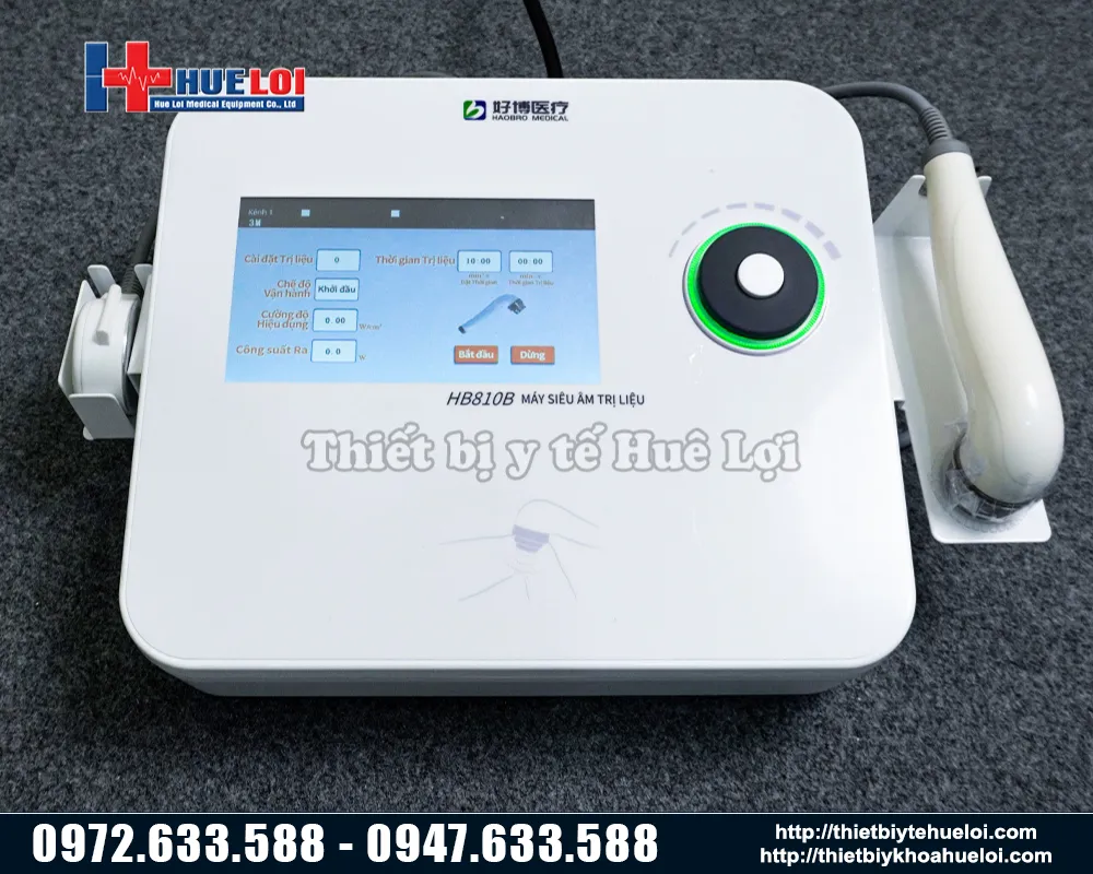 Máy siêu âm trị liệu 2 đầu dò