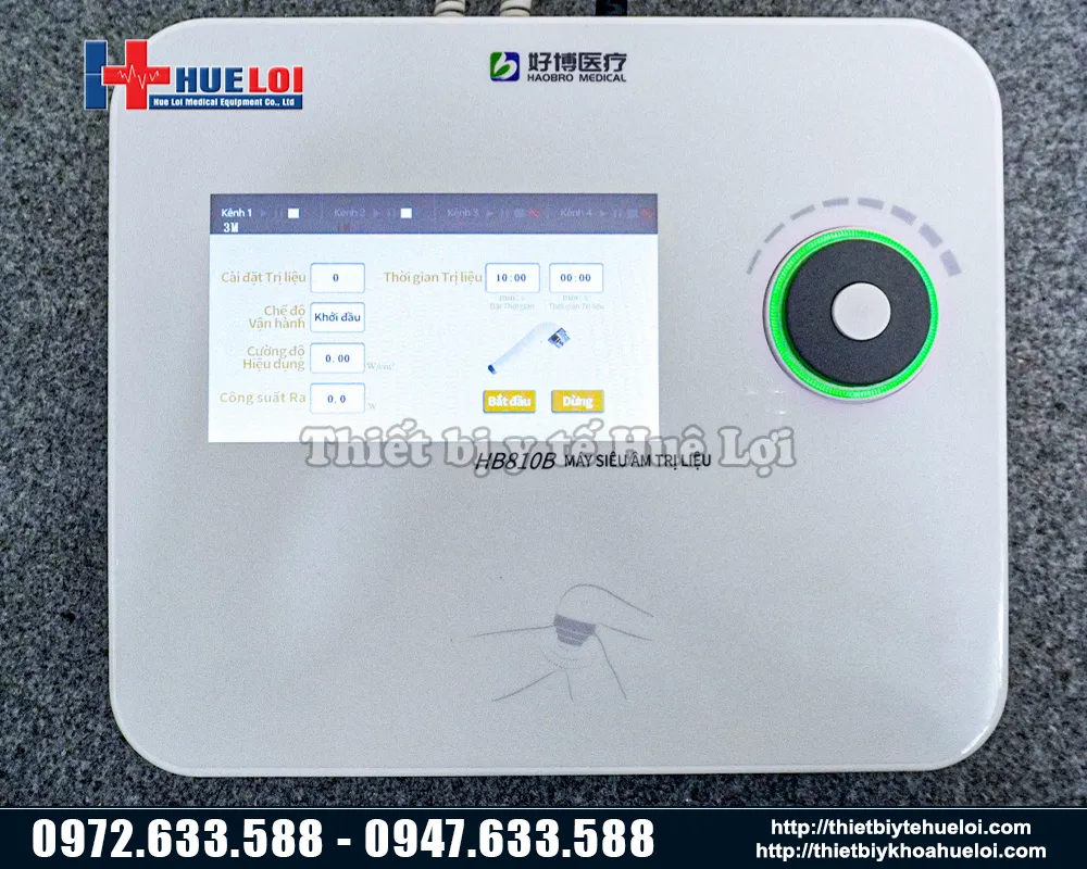 máy siêu âm trị liệu chuẩn y khoa