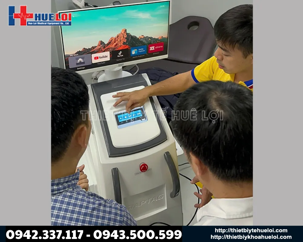 máy điều trị bệnh tuyến tiền liệt 3 trong 1