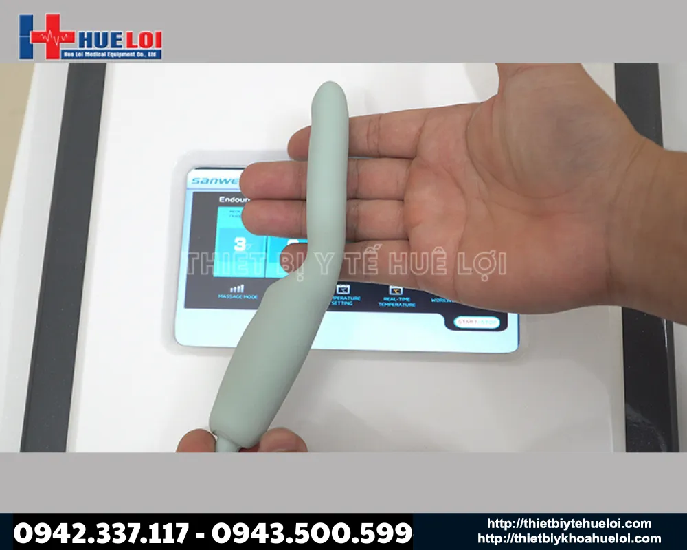 đầu dò của máy điều trị bệnh tuyến tiền liệt