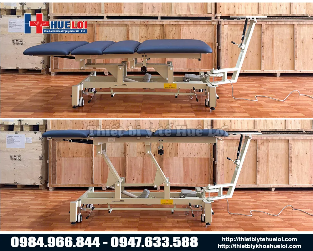 Giường kéo giãn cột sống bằng điện cao cấp