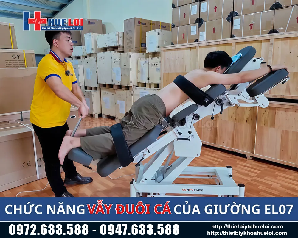 Giường tác động cột sống EL07 hiện đại