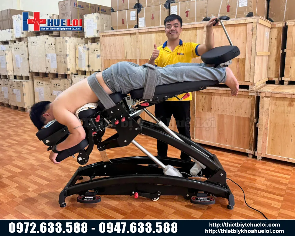 giường chiropractic hiện đại