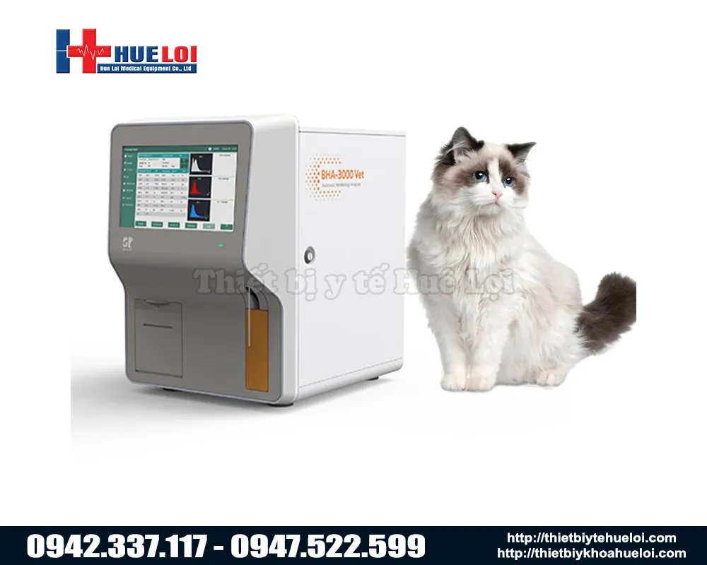 Máy xét nghiệm máu thú y BHA-3000 Vet