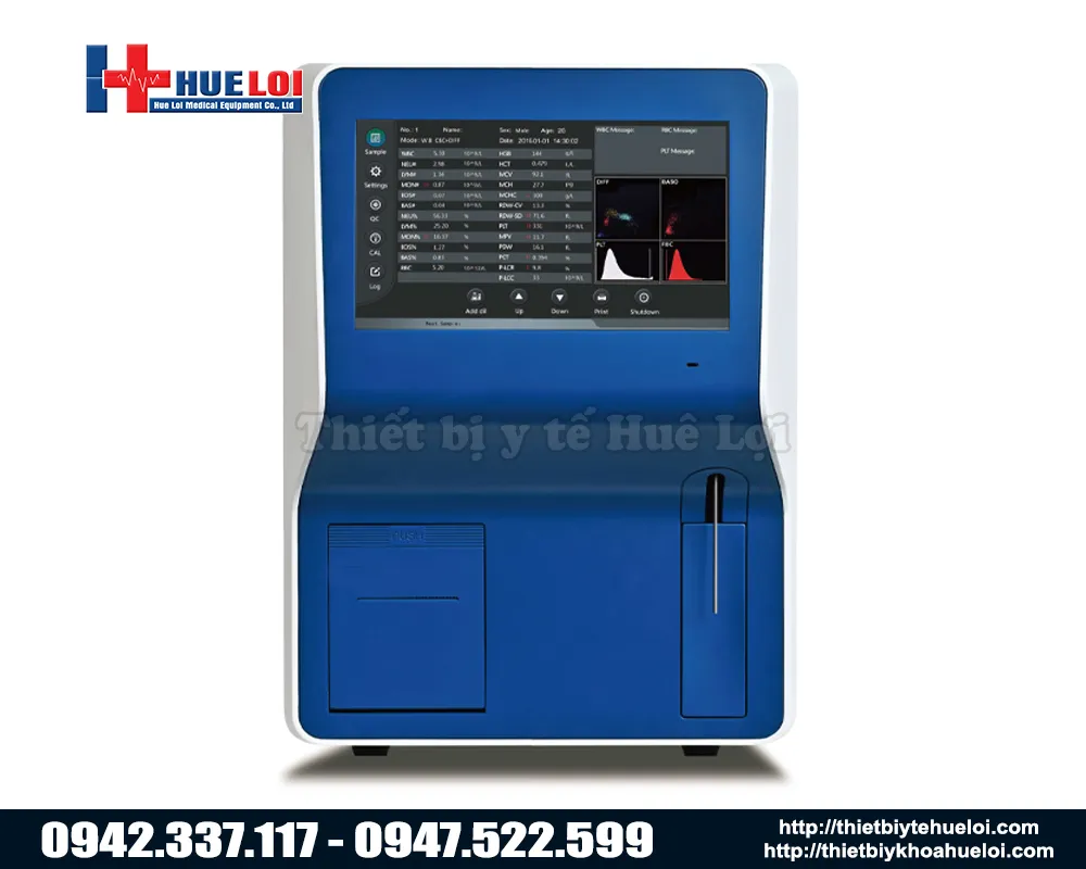 máy xét nghiệm máu 5 thành phần trong thú y bha-5000vet