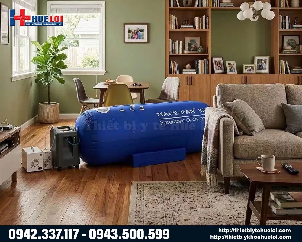 hệ thống buồng oxy cao áp