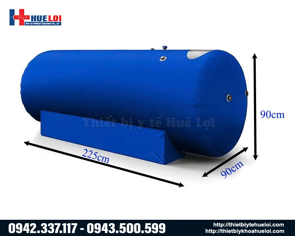 Kích thước buồng oxy cao áp st901