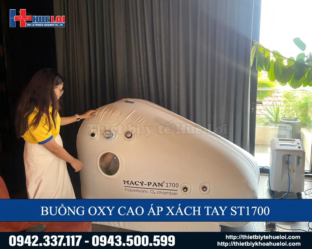 buồng Oxy cao áp ST1700 cao cấp