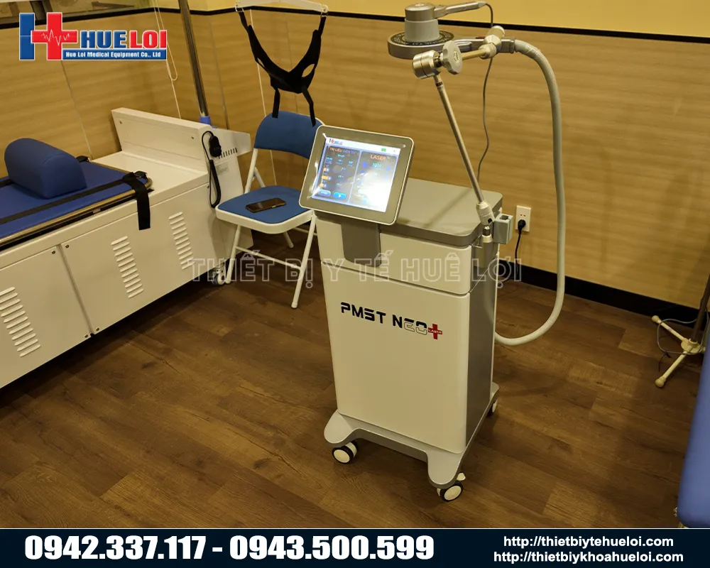 máy từ trường siêu dẫn kết hợp laser