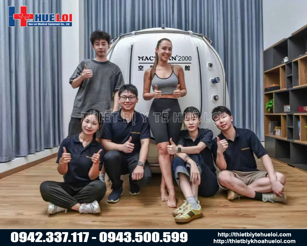 buồng oxy cao áp stm2000 cho nhiều người ngồi