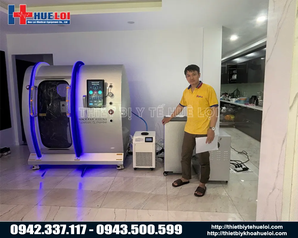 buồng oxy cao áp gia đình