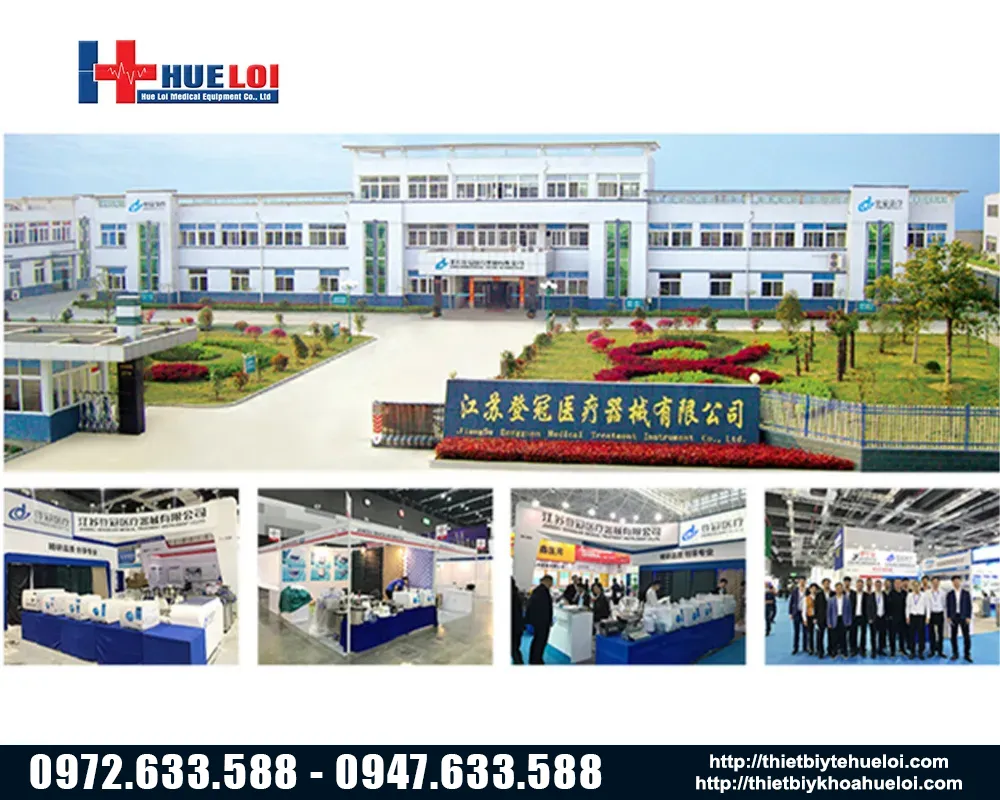 Nhà máy sản xuất nồi hấp tiệt trung hơi nước