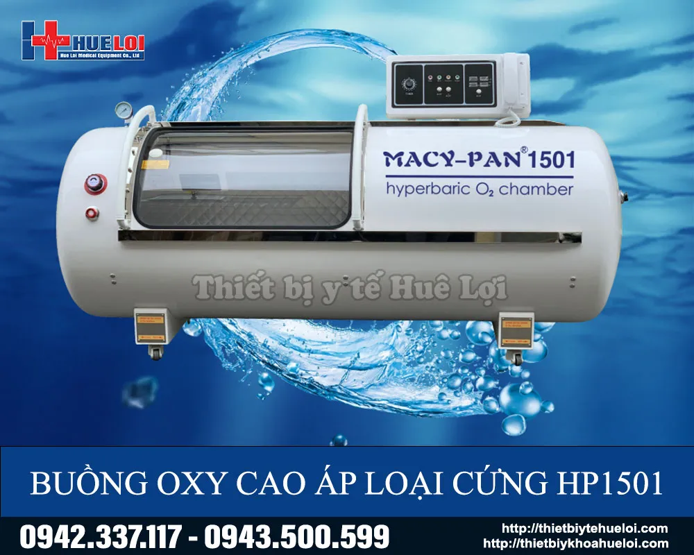 Buồng oxy cao áp cao cấp HP1501