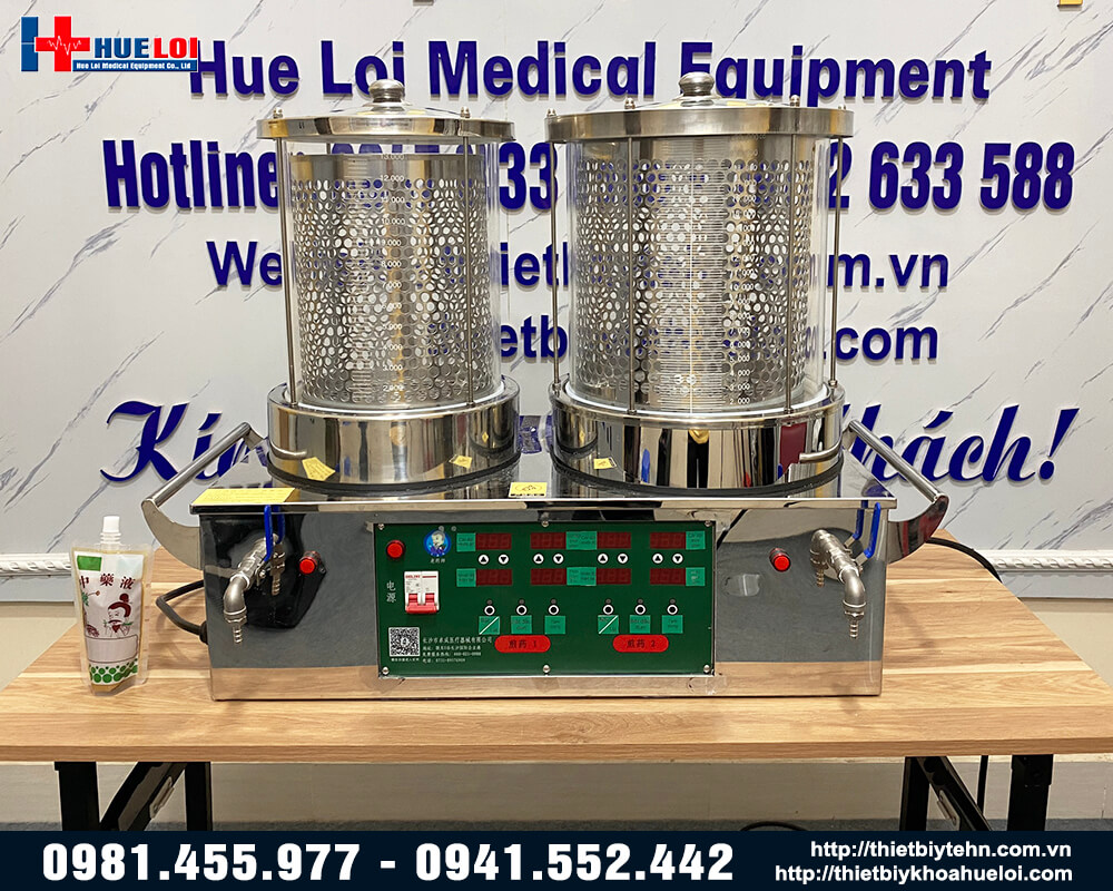 máy sắc thuốc 2 nồi