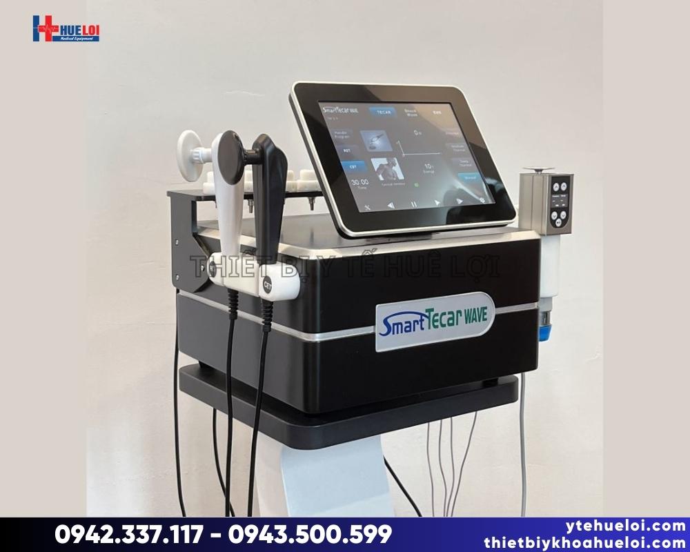 máy trị liệu sóng vô tuyến kết hợp xung kích và ems