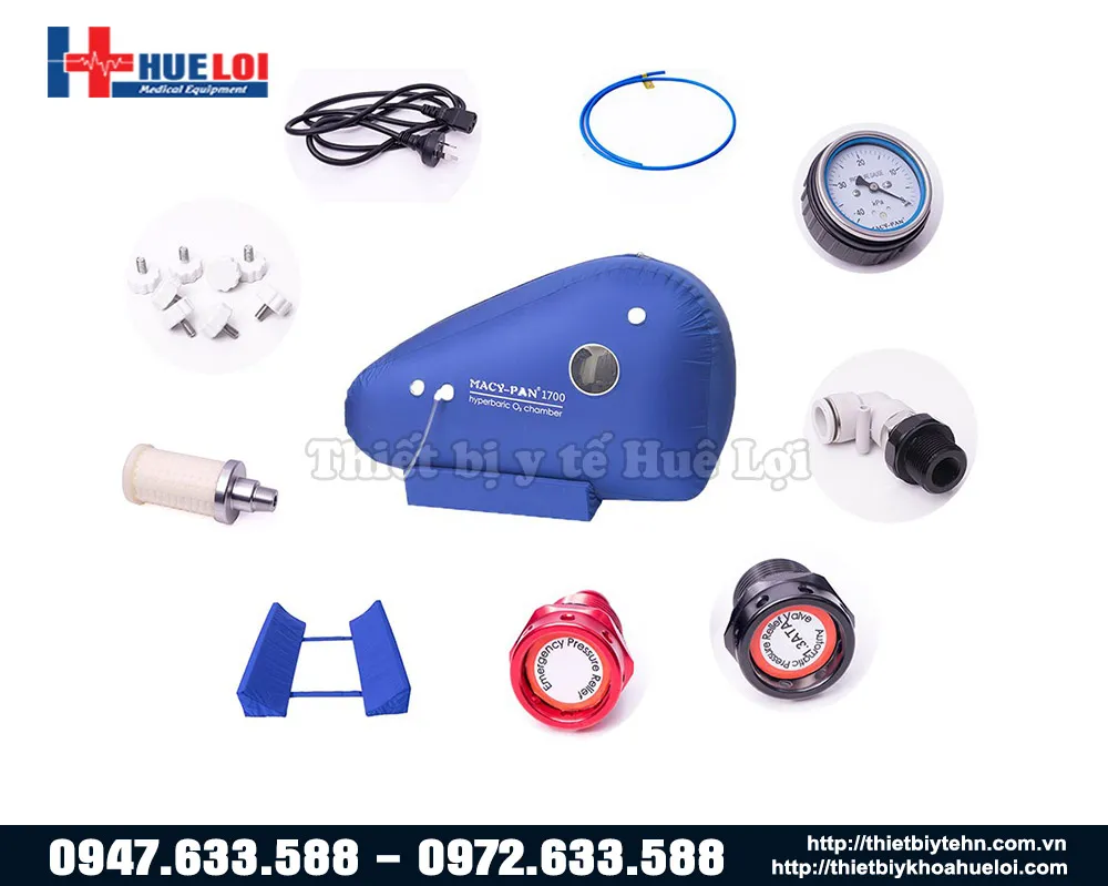 các bộ phận của buồng oxy cao áp đơn các bộ phận của buồng oxy cao áp đơn