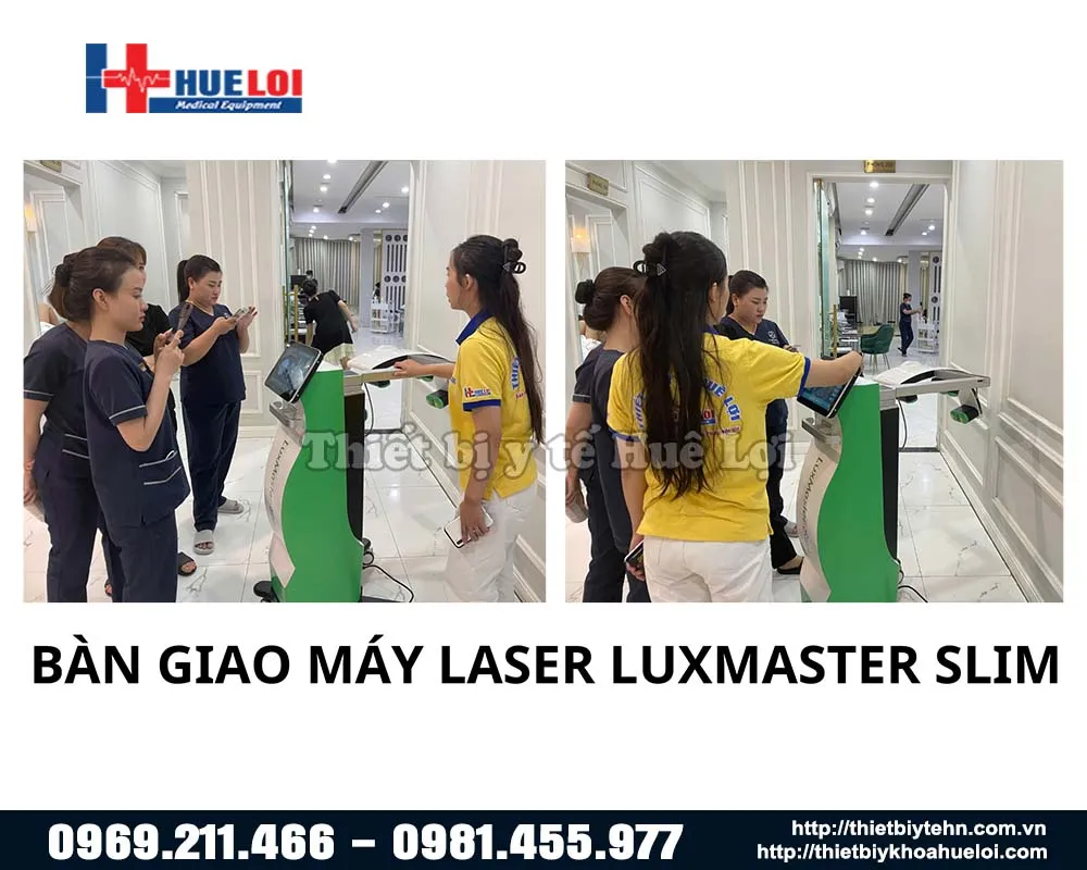 Huê Lợi bàn giao máy Laser công suất thấp Huê Lợi bàn giao máy Laser công suất thấp