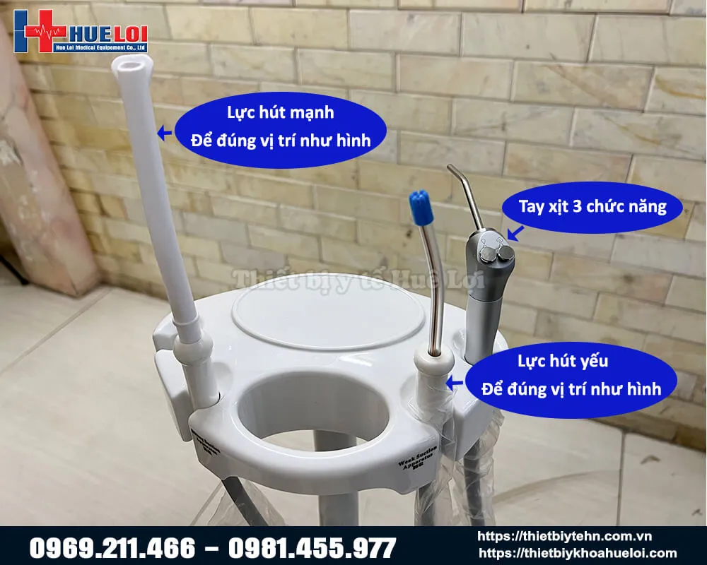 Bộ dụng cụ hỗ trợ ghế nha khoa điện giá rẻ TJ2688A1 Bộ dụng cụ hỗ trợ ghế nha khoa điện giá rẻ TJ2688A1
