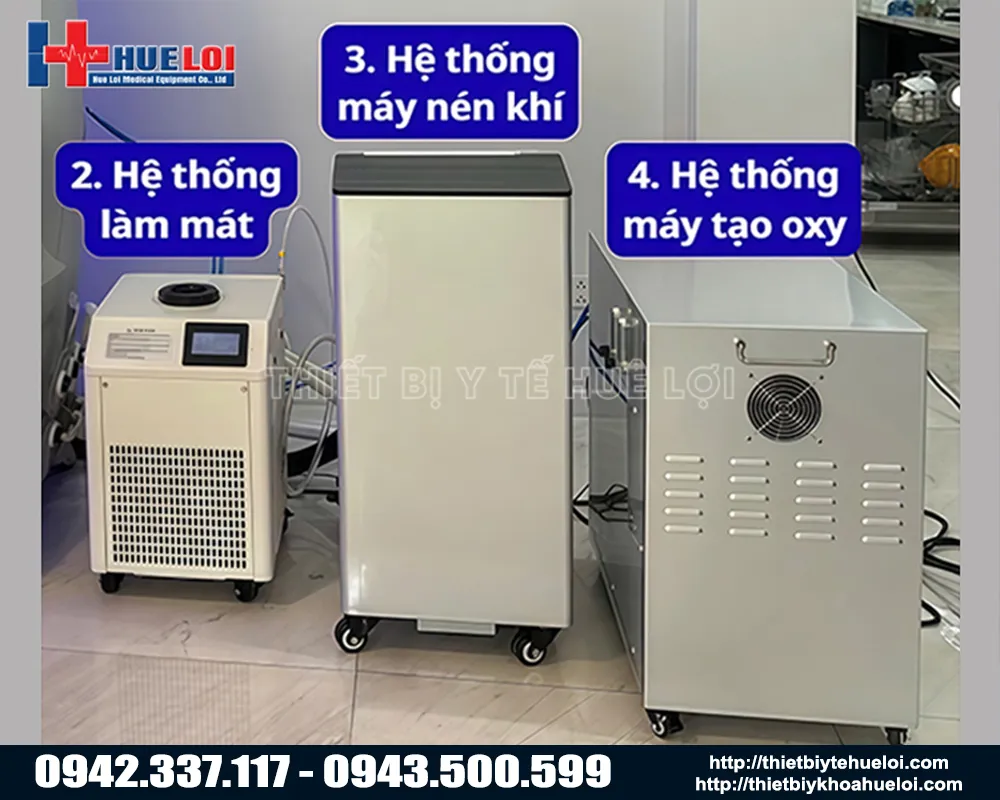 Hệ thống tạo oxy tăng áp cho He5000