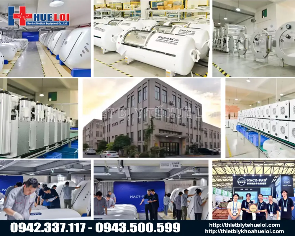 hãng sản xuất mancy-pan buồng oxy tăng áp cho bệnh viện